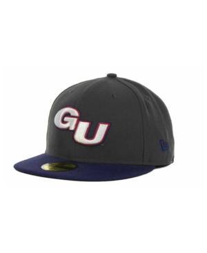 New Era Gonzaga Bulldogs 2 Tone Graphite And Team Color 59fifty Cap