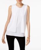 Kasper Split-front Studded Shell