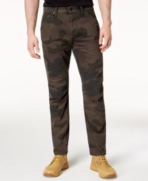 G-star Raw Men's 5620 3d Tapered-fit Camouflage Jeans