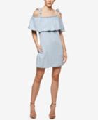 Sanctuary Sigrid Denim Cold-shoulder Dress