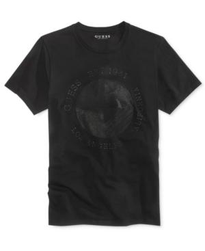 Guess Men's Auto Graphic-print Logo Cotton T-shirt
