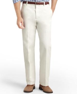 Izod Men's American Straight-fit Flat Front Wrinkle-free Chino Pants