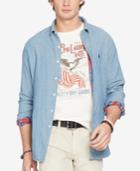 Polo Ralph Lauren Men's Double-faced Chambray Shirt