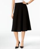 Alfani Crepe A-line Skirt, Only At Macy's
