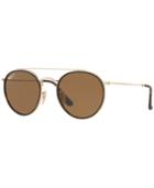 Ray-ban Polarized Flat Lens Sunglasses, Rb3647n, Only At Sunglass Hut