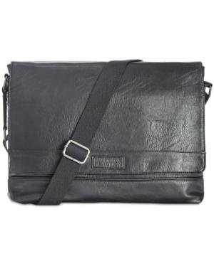 Kenneth Cole Reaction Men's Pebbled Messenger Bag