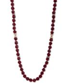 Anne Klein Faceted Bead & Crystal 42 Statement Necklace, Created For Macy's