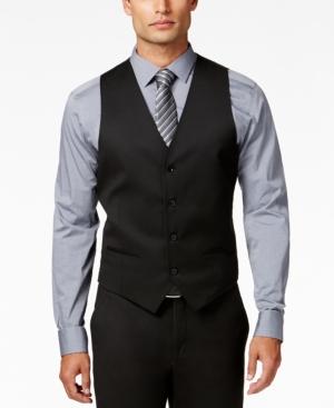 Alfani Men's Traveler Solid Slim-fit Vest, Created For Macy's