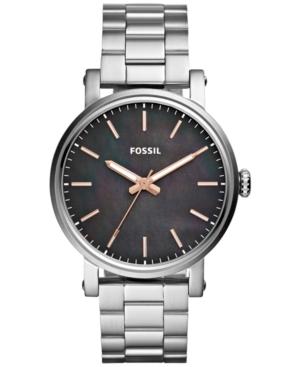 Fossil Women's Original Boyfriend Stainless Steel Bracelet Watch 38mm Es4234