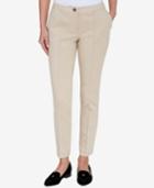 Tommy Hilfiger Slim-leg Ponte-knit Trousers, Created For Macy's