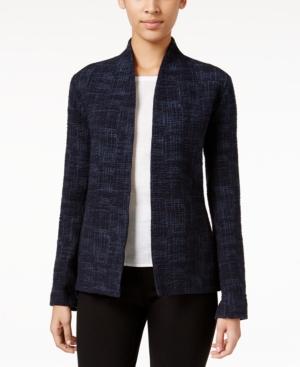 Eileen Fisher Open-front Jacquard Blazer