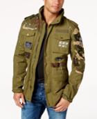 Reason Men's Full-zip Patch Jacket