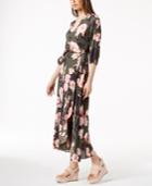 Bar Iii Printed Maxi Wrap Dress, Created For Macy's