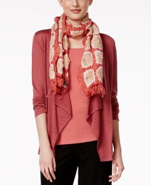 Eileen Fisher Printed Silk Scarf
