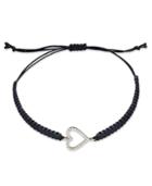 Yellora™ Diamond Bracelet, Yellora™ Diamond Heart Parachute Cord Bracelet (1/6 Ct. T.w.)