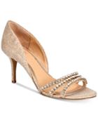 Jewel Badgley Mischka Jean Evening Sandals Women's Shoes