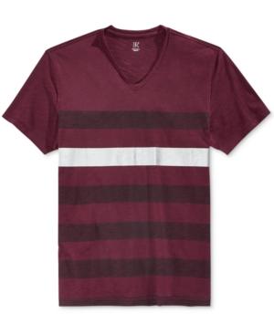 Inc International Concepts Men's Metallic-stripe T-shirt, Only At Macy's