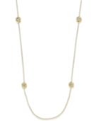 Kate Spade New York Infinity & Beyond Gold-tone Scattered Knot Strand Necklace