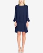 Tahari Asl Trumpet-sleeve Dress Suit