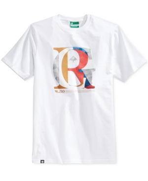 Lrg Men's Blended Graphic-print Logo T-shirt