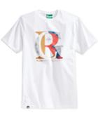 Lrg Men's Blended Graphic-print Logo T-shirt