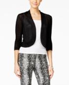 Alfani Petite Rib-knit Bolero Cardigan, Only At Macy's