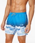 Hugo Men's Ocean Print Board Shorts