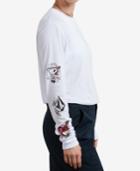 Volcom Juniors' Long-sleeved Ink Graphic T-shirt
