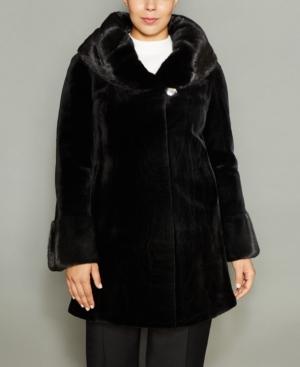 The Fur Vault Plus Size Mink Fur Coat