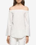Calvin Klein Jeans Cotton Off-the-shoulder Top