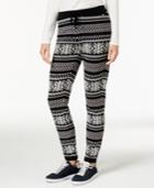 Tommy Hilfiger Fairisle Drawstring Knit Pants