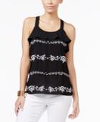 Thalia Sodi Embroidered Top, Only At Macy's