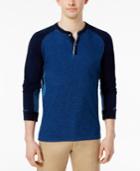 Tommy Hilfiger Men's Raglan Colorblocked Henley