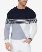 Nautica Men's Intarsia Knit Crew-neck Sweater