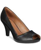 Clarks Artisan Women's Florine Kona Peep-toe Pumps Women's Shoes