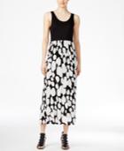 Kensie Contrast-print Maxi Dress