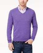 Brooks Brothers Red Fleece Men's Cotton-cashmere V-neck Sweater