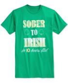 Mighty Fine Men's Kelly Green Graphic-print T-shirt