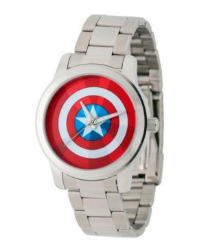 Marvel Captain America Men's Silver Alloy Watch