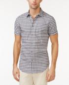 Calvin Klein Jeans Slub Check Button-front Shirt