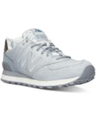 New Balance Women's 574 Heathered Casual Sneakers From Finish Line