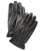 Ryan Seacrest Distinction Men's Leather Gloves, Created For Macy's