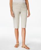 Style & Co. Twill Bermuda Shorts, Only At Macy's