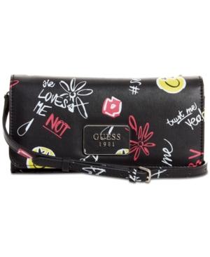 Guess Cool School Crossbody Wallet-on-a-string