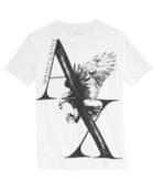 Armani Exchange Men's Eagle Logo Graphic-print T-shirt