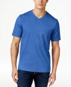 Club Room Men's Cotton V-neck T-shirt, Created For Macy's