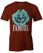 Famous Stars And Straps Men's Dead Rose Graphic-print Cotton T-shirt
