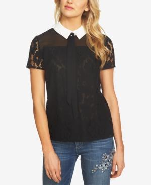 Cece Collared Lace Blouse