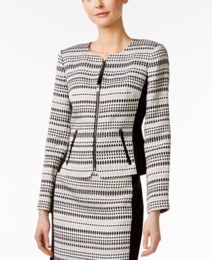 Calvin Klein Printed Side-panel Blazer