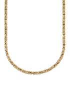 Byzantine Link 20 Chain Necklace (2.5mm) In 18k Gold
